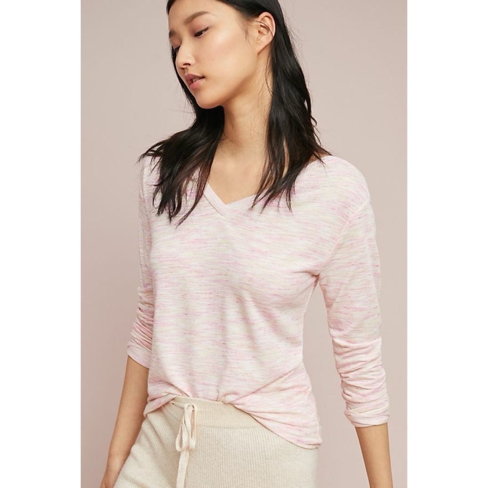 Anthropologie Saturday Sunday Andrea V-Neck Pullover Top